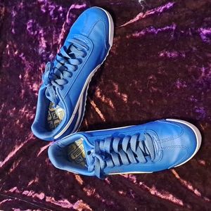 Blue Puma Roma shoes